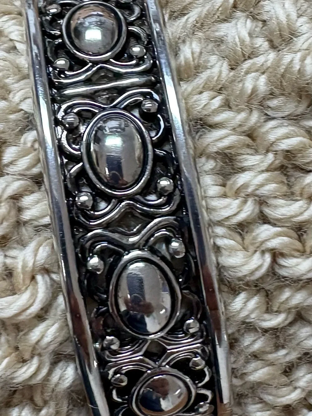 Silver Women's Bracelet Watch with Turquoise Accents new battery works great